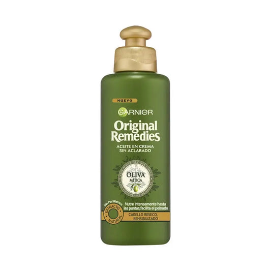 Garnier Original Remedies Μυθική Ελιά Θεραπεία για τα Μαλλιά Λάδι σε Κρέμα για Ξηρά Μαλλιά 200 ml