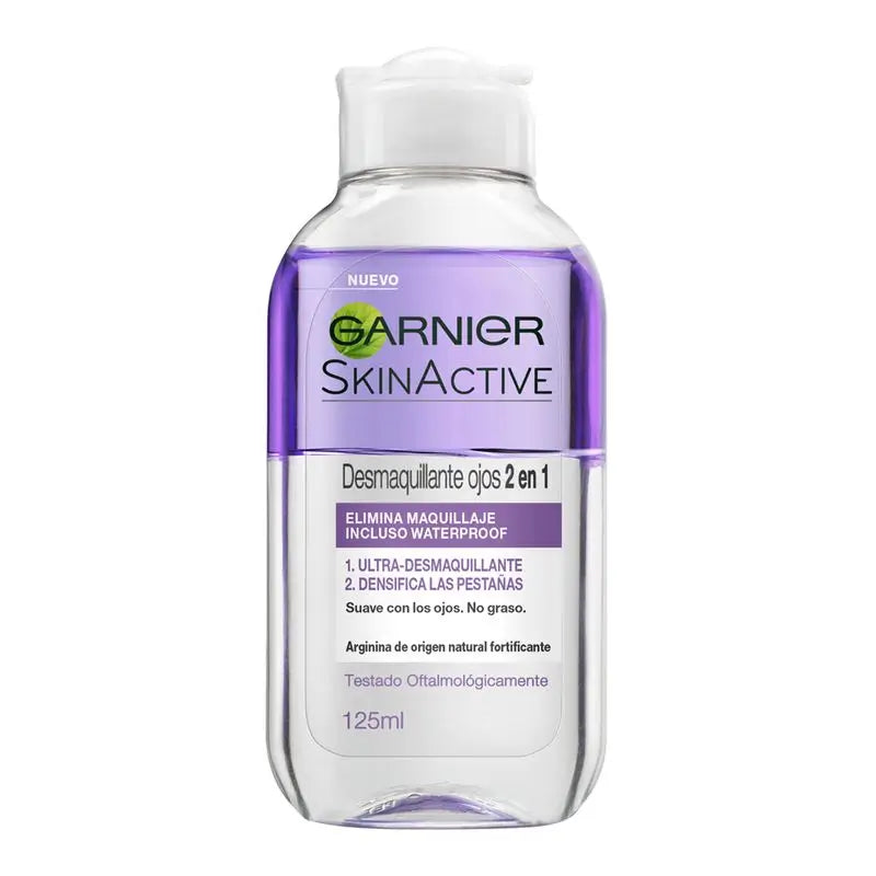 Garnier Skin Active Απομακιγιάζ Ματιών 2 σε 1 - 125 ml