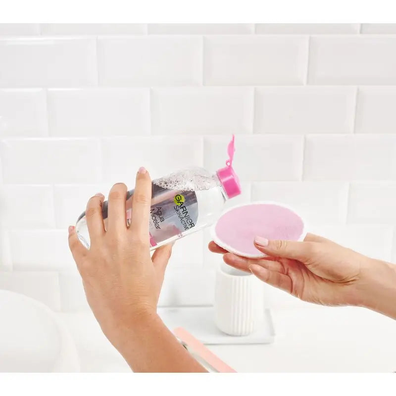 Garnier Skin Active Επαναχρησιμοποιούμενα δισκία αφαίρεσης μακιγιάζ από μικροΐνες