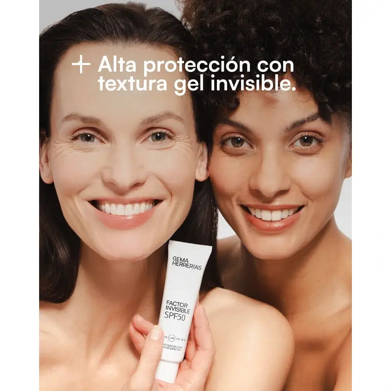 Gema Herrerías Factor Invisible SPF 50 Ευρύ Φάσμα, 45 ml