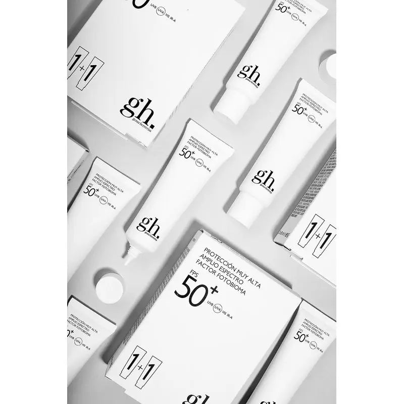 Gema Herrerías SPF 50+, Πολύ υψηλή προστασία, Διπλή συσκευασία 2x50ml