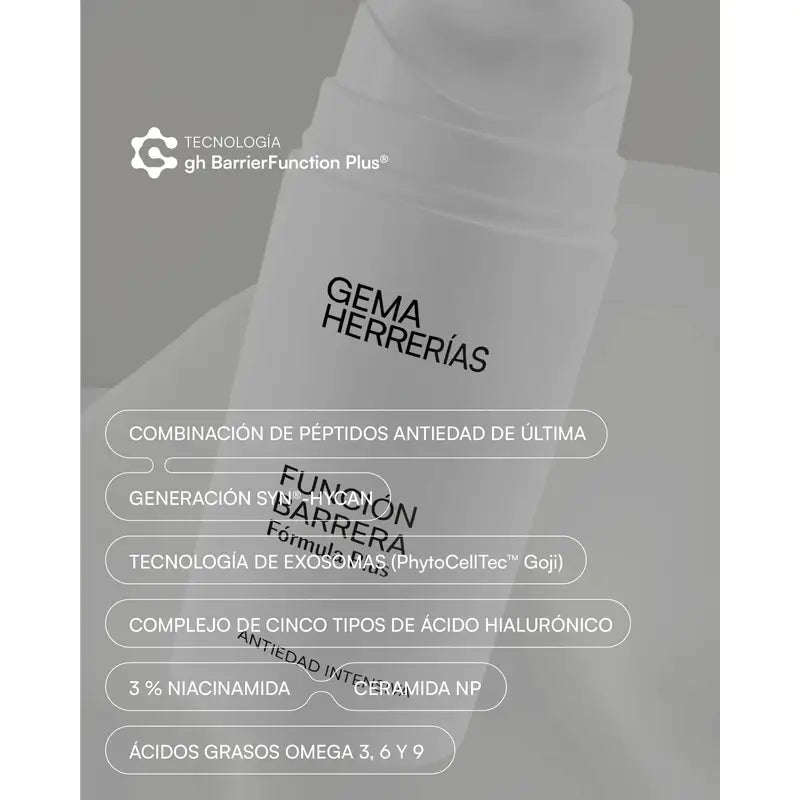 Gema Herrerías Función Barrera Fórmula Plus, 80 ml