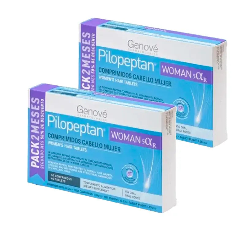 Genové Pilopeptan Woman 5 Alfa R, συσκευασία 2 x 60 δισκία
