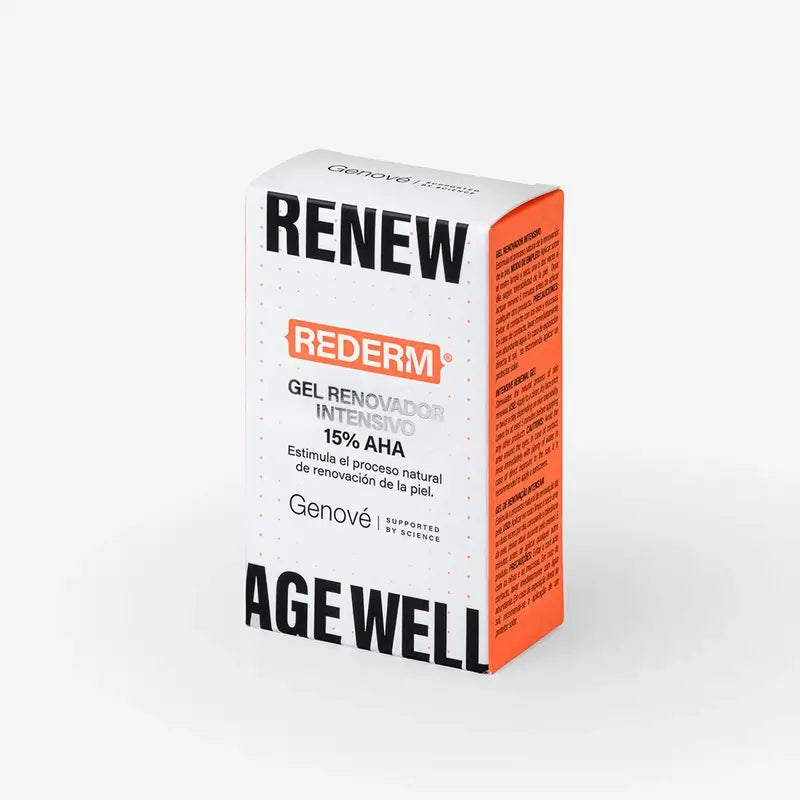 Genové Rederm Gel εντατικής ανανέωσης 15% AHA, 30 ml