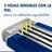 Gillette Blue3 Smooth 8+4 Ξυραφάκια μίας χρήσης για άνδρες με περιστρεφόμενη κεφαλή 40° και λιπαντική ταινία, 12 τεμάχια
