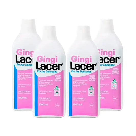 Gingilacer Στοματικό διάλυμα, Συσκευασία 4 x 1000 ml