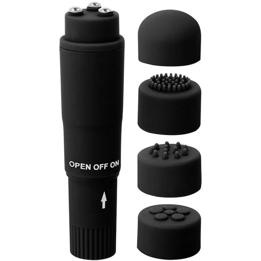 Glossy Pocket Kurt Black Massager