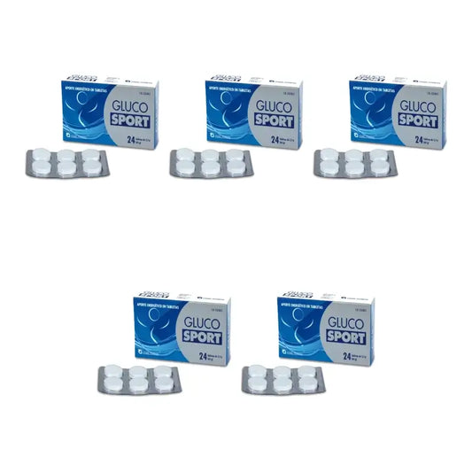 Glucosport Δισκία 2,5 g, 5 x 24 δισκία