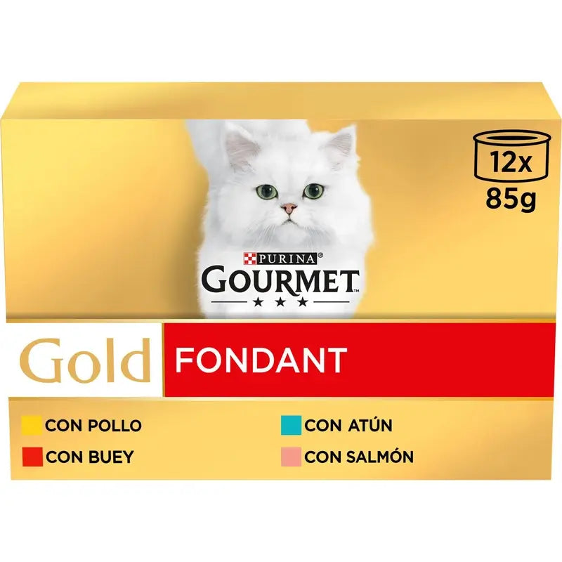 Gourmet Gold Fondant Pack Ποικιλία 8x12x85 γραμμάρια
