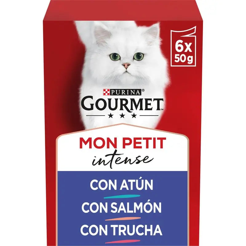 Gourmet Mon Petit Ψάρι Τόνος 8x6x50 γραμμάρια