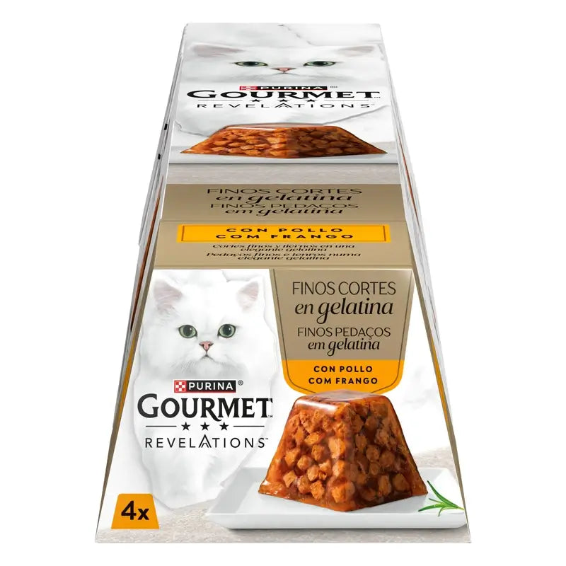 Gourmet Revelations Chicken Wet Cat Food, 24 x 57 g