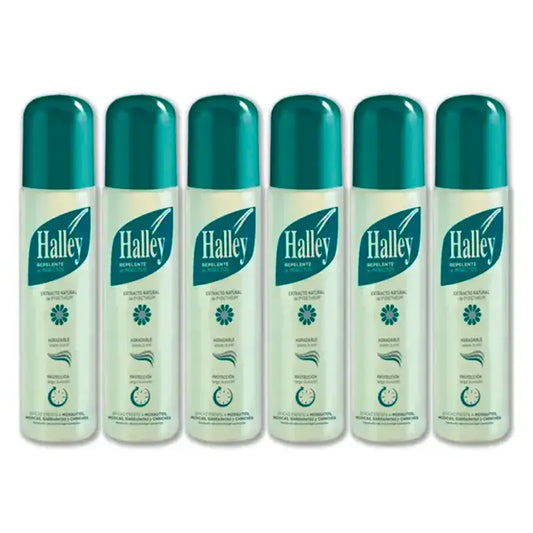 Halley Εντομοαπωθητικό, Συσκευασία 6 x 250 ml