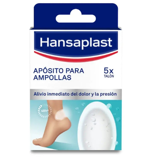 Hansaplast Υδροκολλοειδείς επιθέματα για φουσκάλες, μεγάλο μέγεθος, 5 τεμάχια