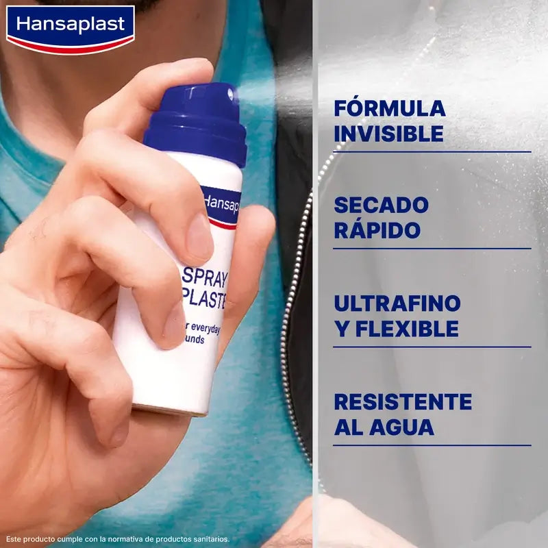 Hansaplast Second Skin Protection Επίδεσμος σε σπρέι, 40 εφαρμογές