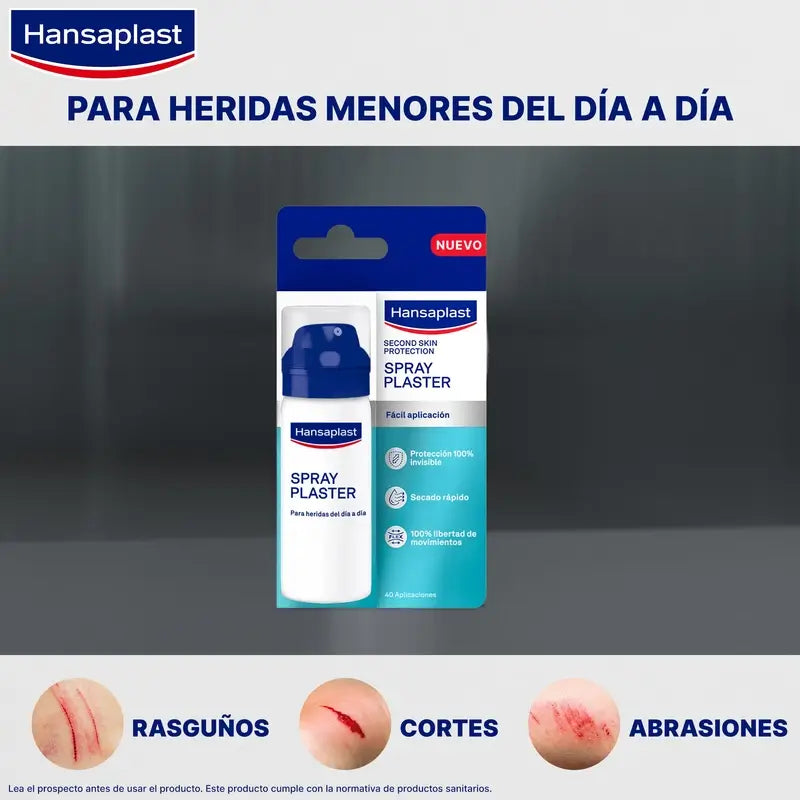 Hansaplast Second Skin Protection Επίδεσμος σε σπρέι, 40 εφαρμογές