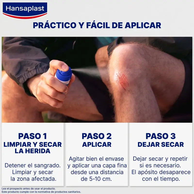 Hansaplast Second Skin Protection Επίδεσμος σε σπρέι, 40 εφαρμογές