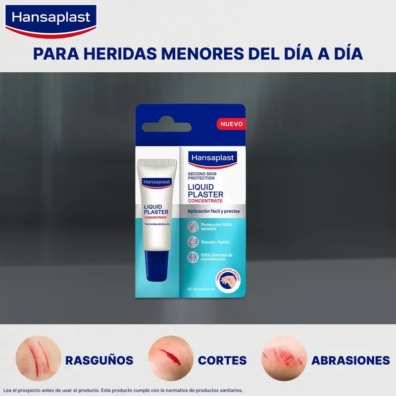 Hansaplast Second Skin Protection Συμπυκνωμένο Υγρό Επίδεσμο, 60 εφαρμογές