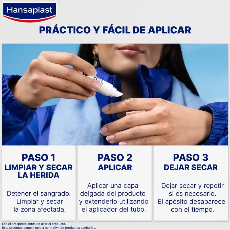 Hansaplast Second Skin Protection Συμπυκνωμένο Υγρό Επίδεσμο, 60 εφαρμογές