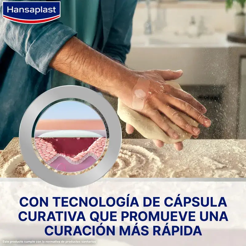Hansaplast Second Skin Protection Regular, 6 τεμάχια