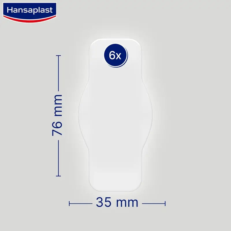 Hansaplast Second Skin Protection Regular, 6 τεμάχια