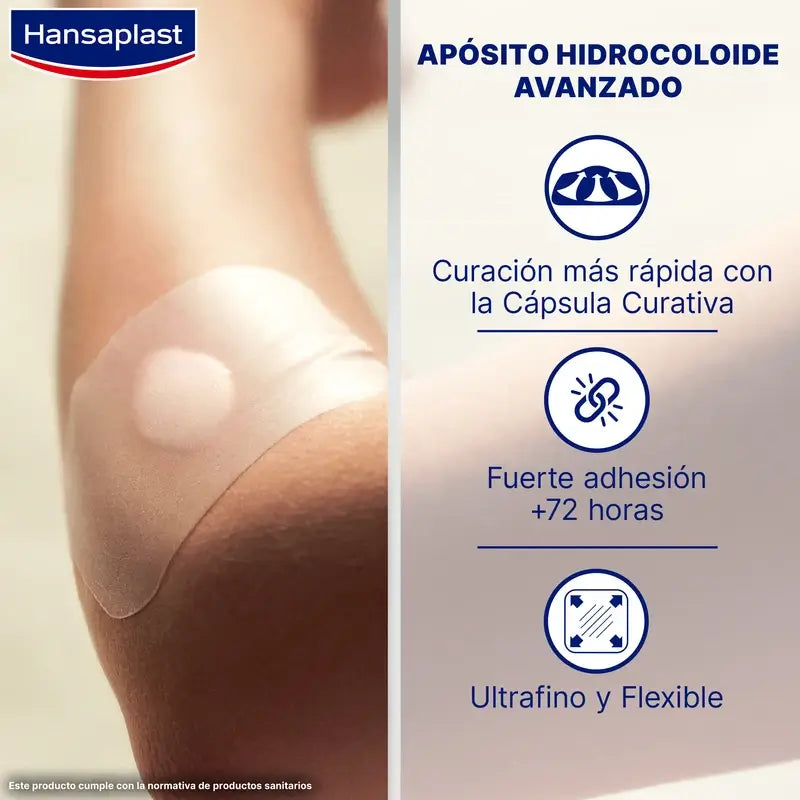 Hansaplast Second Skin Protection XL, 3 τεμάχια