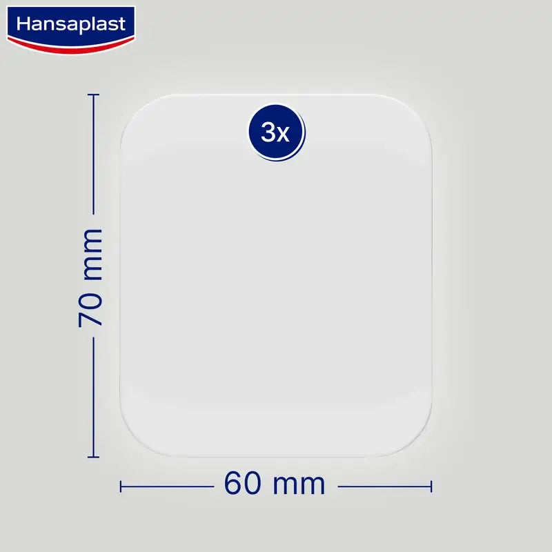 Hansaplast Second Skin Protection XL, 3 τεμάχια
