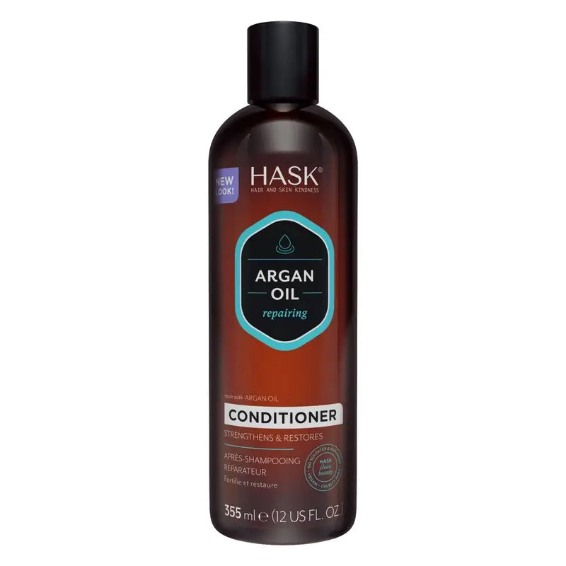 Hask Μαλακτικό για Επανόρθωση με Έλαιο Αργκάν, 355 ml
