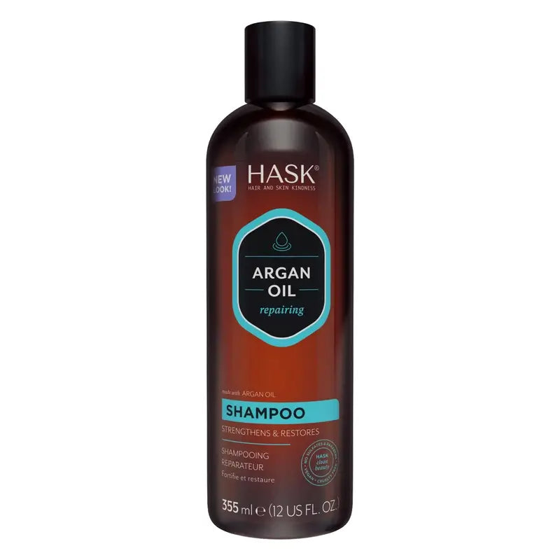 Hask Σαμπουάν Αναζωογόνησης με Έλαιο Αργκάν, 355 ml