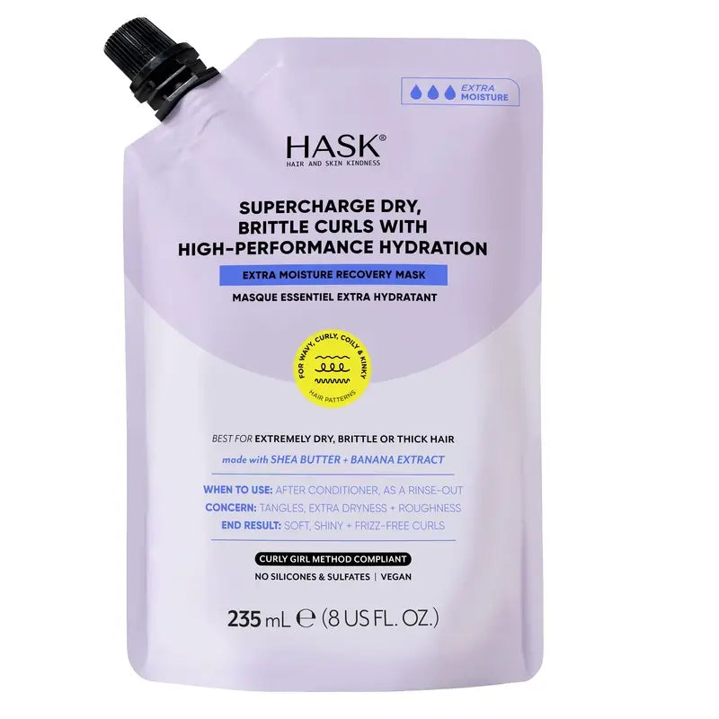 Hask Μάσκα μαλλιών για εντατική ενυδάτωση Texture, 235 ml