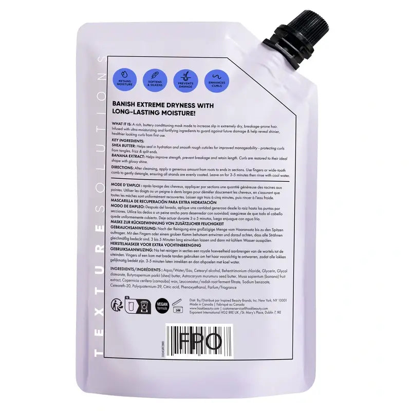Hask Μάσκα μαλλιών για εντατική ενυδάτωση Texture, 235 ml