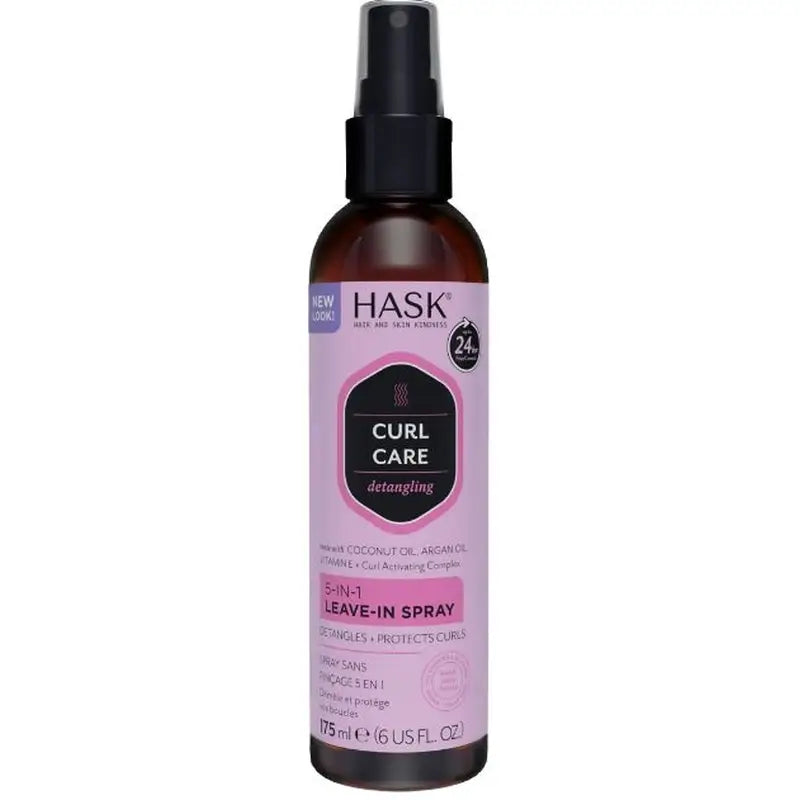 Hask Spray Μαλακτικό 5 σε 1 Curl Care, 175 ml