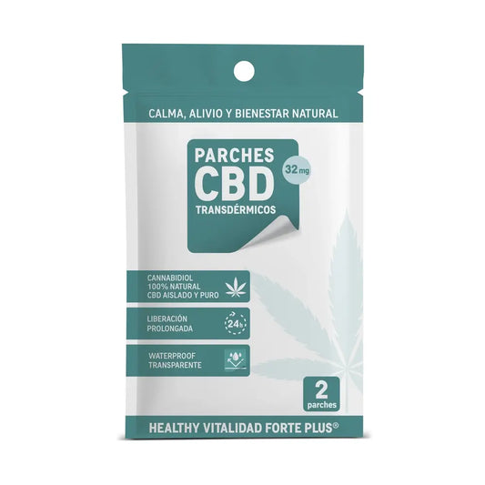 Healthy Vitalidad Forte Plus Healthy Vitalidad Forte Plus Επιδέσμους CBD, 2 τεμ. 