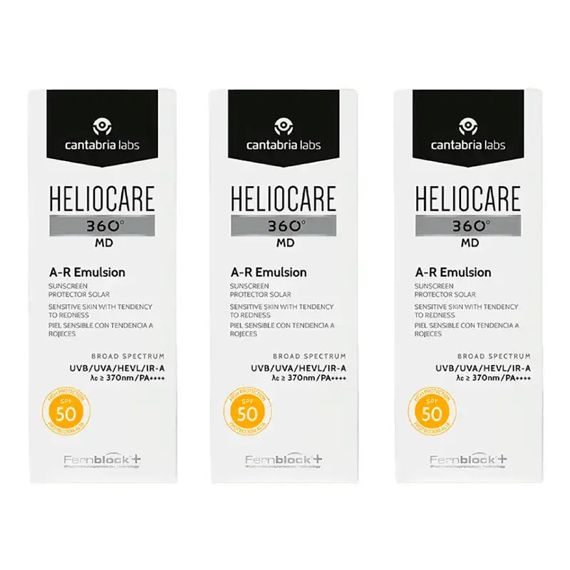 Heliocare 360º Md A-R Γαλάκτωμα, 3 × 50 ml