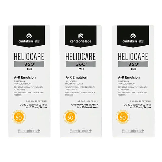 Heliocare 360º Md A-R Γαλάκτωμα, 3 × 50 ml