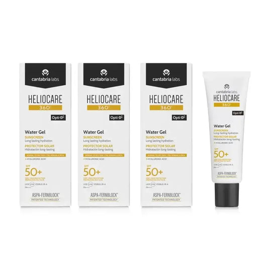 Heliocare 360º Water Gel SPF 50+, 3 x 50 ml 