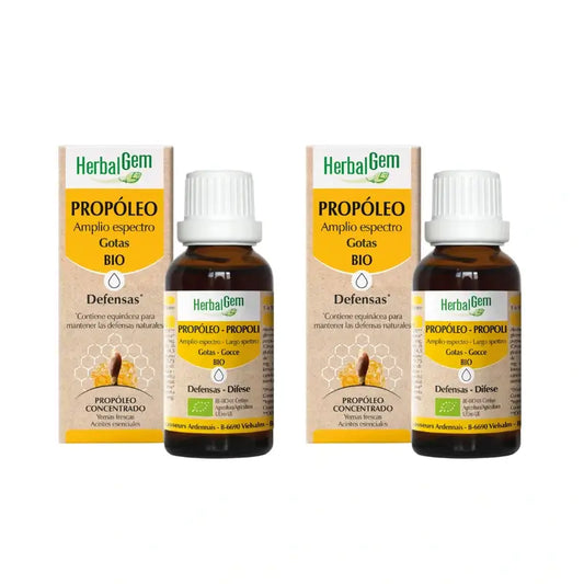 Herbalgem Πρόπολη ευρέος φάσματος, 2X50 ml