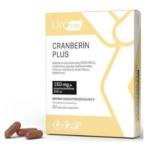 Herbora Urove Cranberin Plus 30Vcaps.