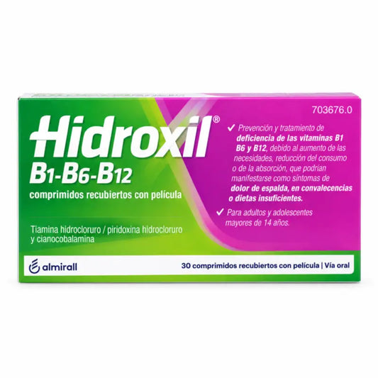 Hidroxil B1, B6, B12, 30 δισκία