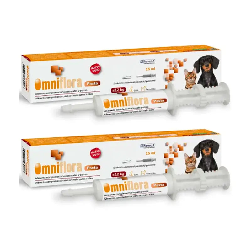 Omniflora Pasta, Συσκευασία 2 x 15 ml