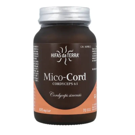 Hyphae Da Terra Mico Cord (Cordyceps) Hdt 70 Capsules