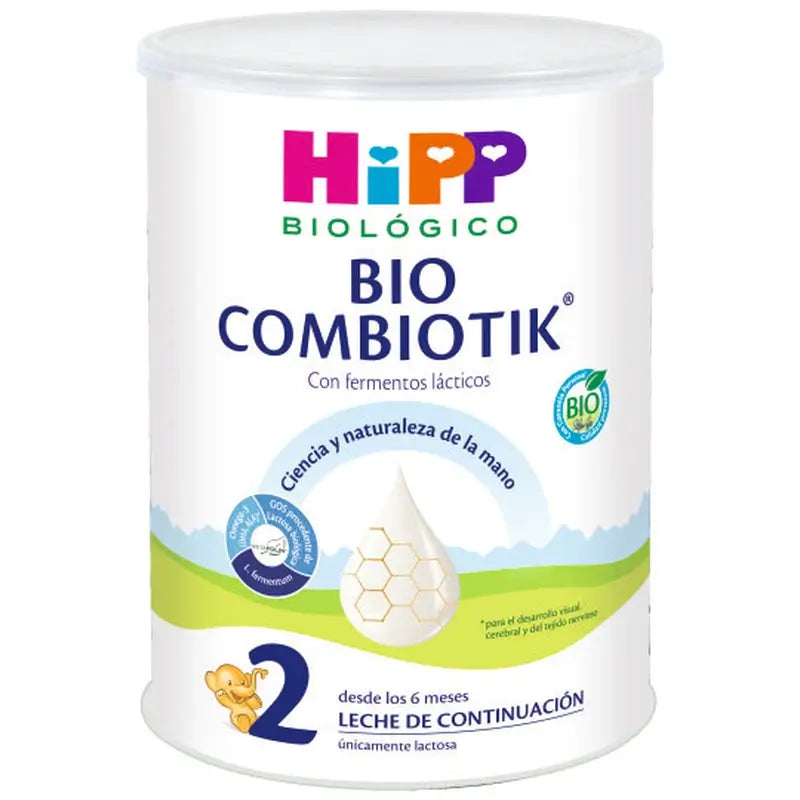 Hipp Combiotik 2, Γάλα συνέχισης, Συσκευασία 2 x 800 γρ.