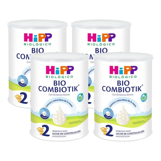 Hipp Combiotik 2, Γάλα συνέχισης, Συσκευασία 4 x 800 γρ.