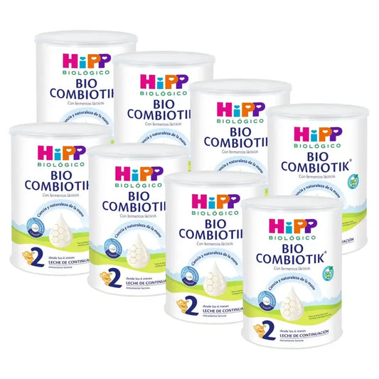 Hipp Combiotik 2, Γάλα Συνέχισης, Συσκευασία 8 x 800 γρ.