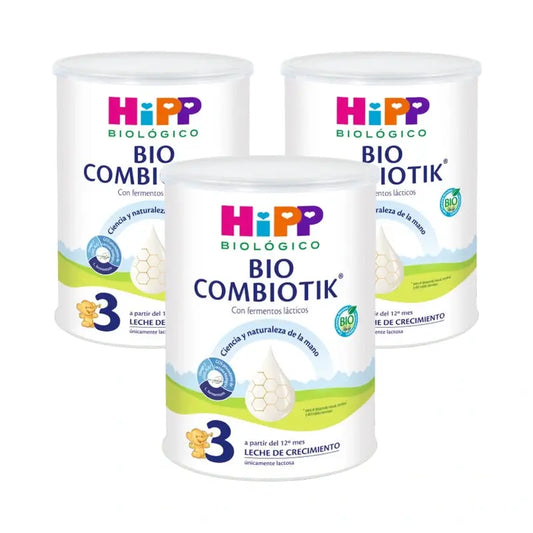 Hipp Combiotik 3, Γάλα ανάπτυξης, Συσκευασία 3 x 800 γρ.