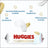 Huggies Extra Care Sensitive Μαντηλάκια, 144 τεμάχια