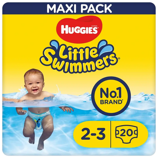Huggies Little Swimmers Μέγεθος 2-3 (3 - 8 Kg), Πάνες-μαγιό, 20 τεμάχια