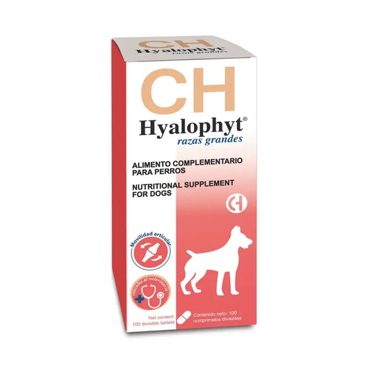 Χημικό Hyalophyt για μεγάλα σκυλιά, 100 δισκία 