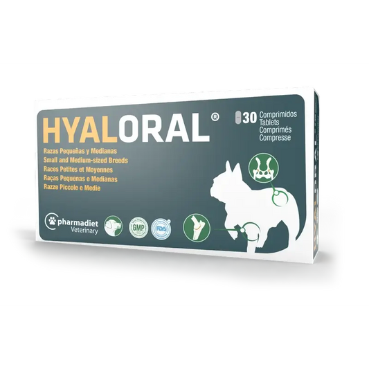 Hyaloral για σκύλους μικρών και μεσαίων φυλών, 30 δισκία