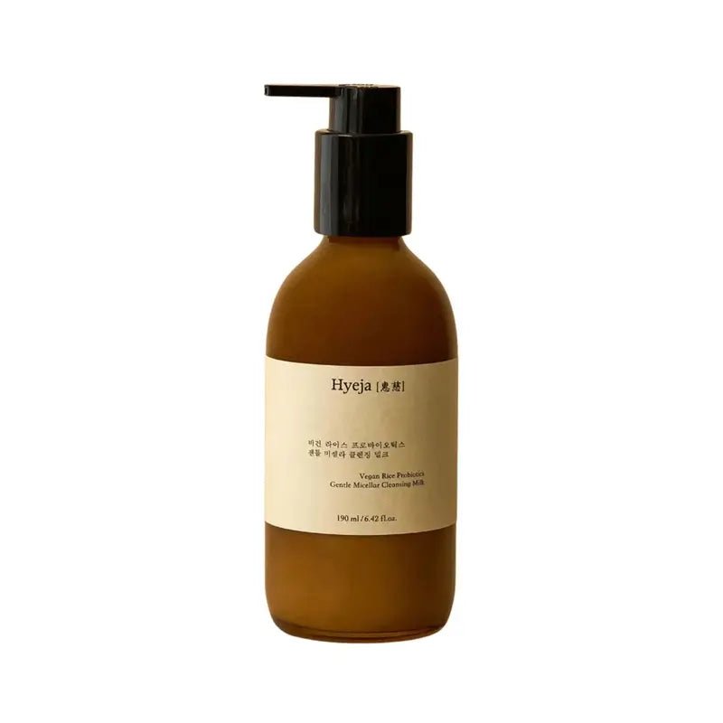 Hyeja Vegan Rice Probiotics Απαλό Γαλάκτωμα Καθαρισμού με Μικέλλες, 190 ml