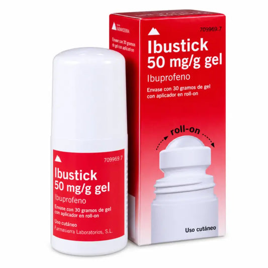 Ibustick Roll On 50 mg/g Τζελ 30 gr